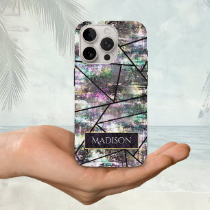 Eleganter irisierender geistlicher Glitzer iPhone 16 Pro Hülle