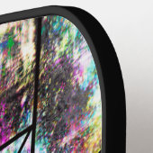 Eleganter irisierender geistlicher Glitzer glamour Pickleball Schläger (Linke Seite)