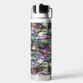 Eleganter irisierender geistlicher Glitzer Trinkflasche (Hinten)