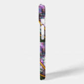 Eleganter irisierender, gürtnenhaft geometrisch Case-Mate iPhone hülle (Rückseite / Links)