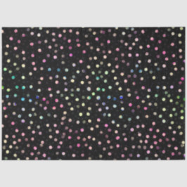 Eleganter irrisierender Glitzer weist ein schwarze Seidenpapier