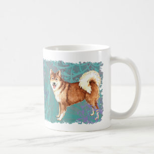 Eleganter isländischer Schäferhund Kaffeetasse