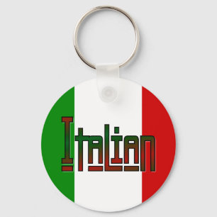 Eleganter Italiener Schlüsselanhänger