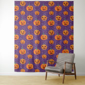 Eleganter Jack O' Lanterns Foto Hintergrund Wandteppich (Beispiel)