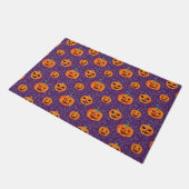 Eleganter Jack O' Lanterns Fußmatte (Schrägansicht)
