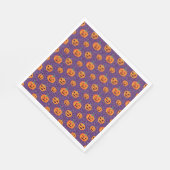 Eleganter Jack O' Lanterns Serviette (Ecke)