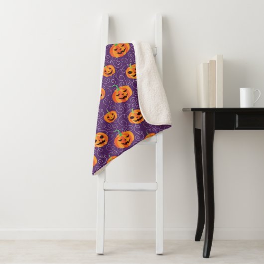Eleganter Jack O' Lanterns Sherpadecke (Beispiel)