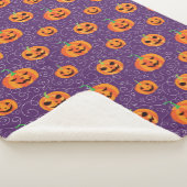 Eleganter Jack O' Lanterns Sherpadecke (3/4)