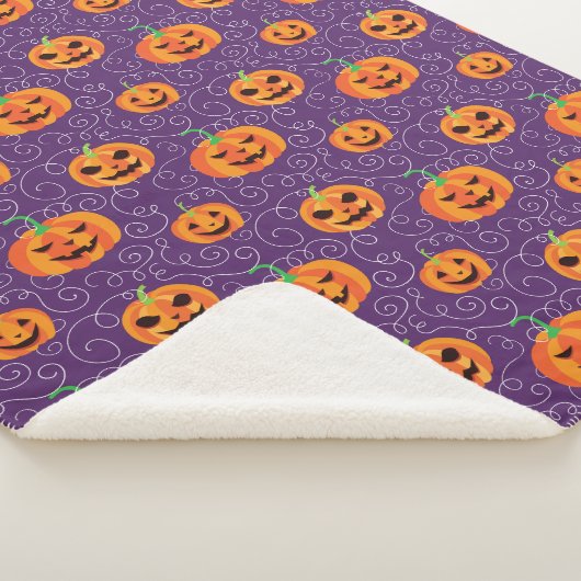 Eleganter Jack O' Lanterns Sherpadecke (3/4)