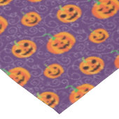 Eleganter Jack O' Lanterns Tischdecke (Schrägansicht)