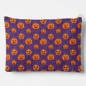Eleganter Jack O' Lanterns Zubehörtasche (Rückseite)