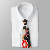 Eleganter japanischer Herbst Kimono Krawatte (Gebunden)