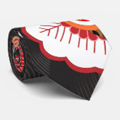 Eleganter japanischer Herbst Kimono Krawatte (Gerollt)