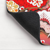 Eleganter japanischer Herbst Kimono Mousepad (Ecke)