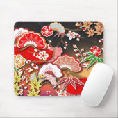 Eleganter japanischer Herbst Kimono Mousepad (Mit Mouse)