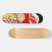 Eleganter japanischer Herbst Kimono Skateboard (Horizontal)