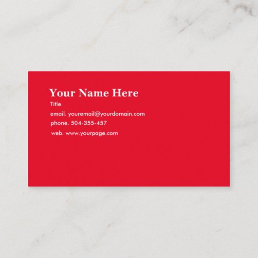 Eleganter japanischer Herbst Kimono Visitenkarte (Rückseite)