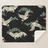 Eleganter japanischer Kranich: künstlerische Darst Sherpadecke (Vorderseite (Horizontal))