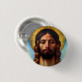 Eleganter Jesus Button aus der Renaissance (Vorne & Hinten)
