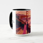 Eleganter Jubiläumsball Tasse (Vorderseite Links)