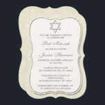 Eleganter jüdischer Star von David Bat Mitzvah Einladung<br><div class="desc">Diese Einladungen können für jedes jüdische Heiligtum wie Bar Mitzvah, Bat Mitzvah, Bestätigung, Hochzeit, etc. angepasst werden. Fügen Sie Ihre benutzerdefinierte Formulierung mit dem Abschnitt "Diese Designvorlage bearbeiten" hinzu oder klicken Sie auf die blaue Schaltfläche "Anpassen", um den Schriftart und die Farbe zu ändern, oder um ein Foto oder eine...</div>
