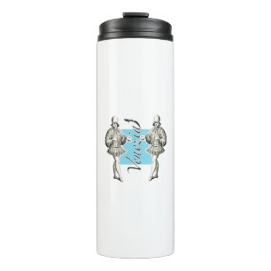 Eleganter Junge aus dem Venedig der Renaissance Thermosbecher