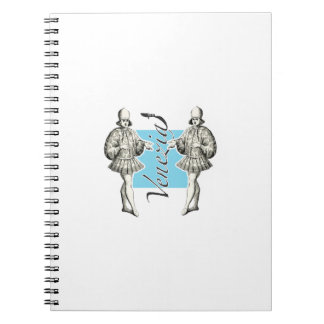 Eleganter Junge aus Venedig der Renaissance Notizblock