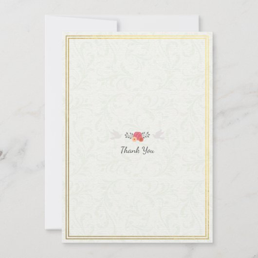 Eleganter Junggeselinnen-Abschied in Wasserfarben Einladung (Rückseite)