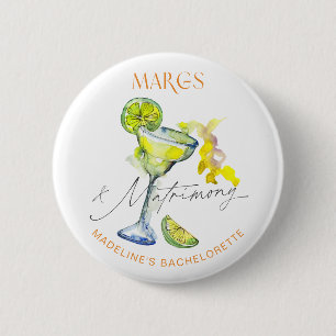 Eleganter Junggesellinnenabschied: Margs & Matrimo Button