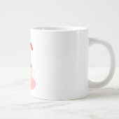 Eleganter Kaffee-Cup mit Schokolade & Biscuits Jumbo-Tasse (Rechts)
