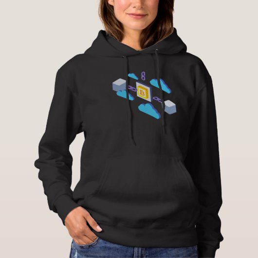 Eleganter Kapuzenpullover Hoodie (Vorderseite)