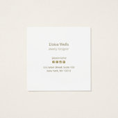 Eleganter Kardinal Bird Creative Designer (Rückseite)