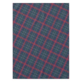 Eleganter Karierter Urlaub in Rotem Tartan Tischdecke (Vorderseite)