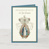 Eleganter katholischer Abschluss Jungfrau Mary Ros