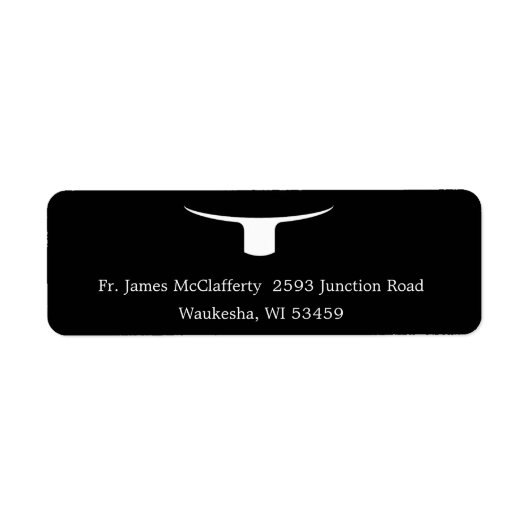 Eleganter katholischer Priester Roman White Collar (Vorne)