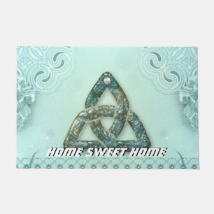 Eleganter keltischer Knoten Fußmatte