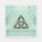 Eleganter keltischer Knoten Serviette (Vorderseite)