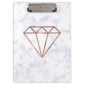 eleganter klarer klemmbrett (Vorderseite)