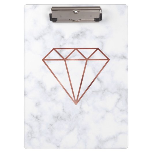 eleganter klarer klemmbrett (Vorderseite)