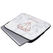 eleganter klarer laptopschutzhülle (Vorne Knopf)