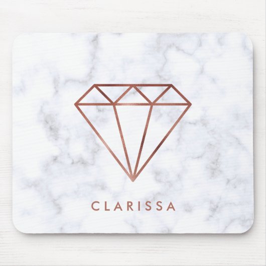 eleganter klarer mousepad (Vorne)