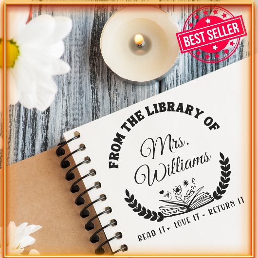 Eleganter Klassiker aus der Bibliothek des Individ Permastempel