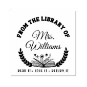 Eleganter Klassiker aus der Bibliothek des Individ Permastempel (Design)