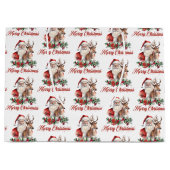 Eleganter Klassiker der Wasserfarbe Große Geschenktüte (Vorderseite)