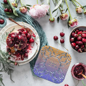 Eleganter Klassiker Extravagant 25. Hochzeitstag Pappteller