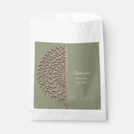 Eleganter Klassiker Mandala F Geschenktütchen (Vorderseite)