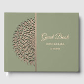 Eleganter Klassiker Mandala G Gästebuch (Vorderseite)