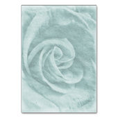 Eleganter klassischer, floraler rustikaler Hochzei Tischnummer (Rückseite)