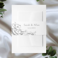 Eleganter klassischer französischer Rokoko Floral
