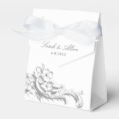 Eleganter klassischer französischer Rokoko Floral Geschenkschachtel (Vorderseite)